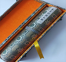 单县书画装裱案例